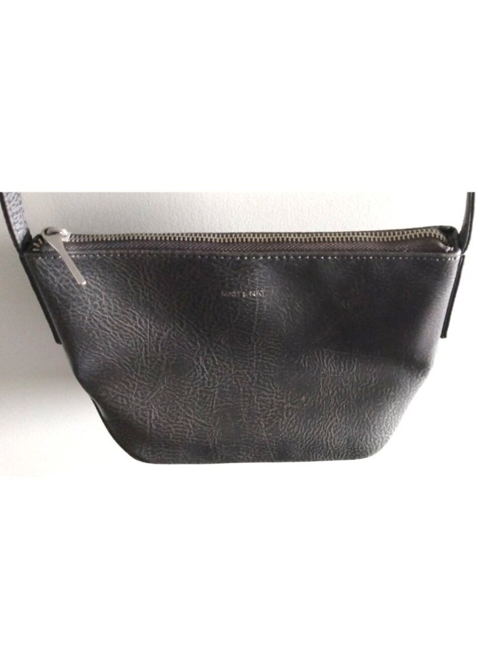 Matt & Nat grey Vegan Leather Purse